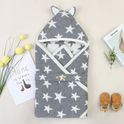Hooded Baby Swaddle Sleeping Bag | Infant Wrap