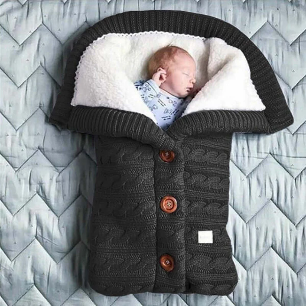 Baby Sleeping Bag Swaddle Knit Wrap | Infant Wrap