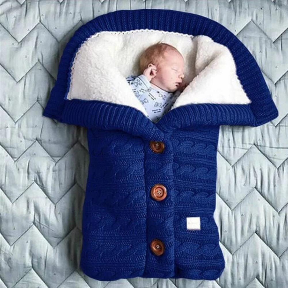 Baby Sleeping Bag Swaddle Knit Wrap | Infant Wrap
