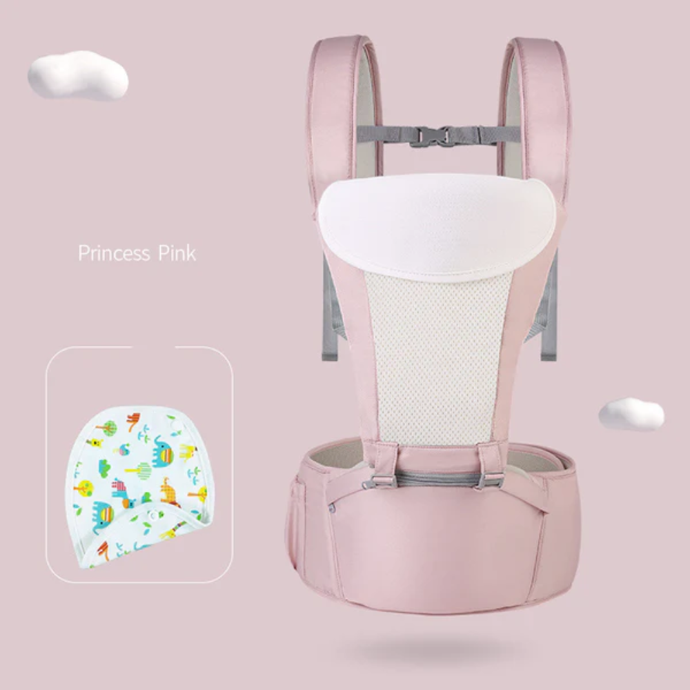 Baby Carrier with Hip Seat Sling | Adjustable Straps