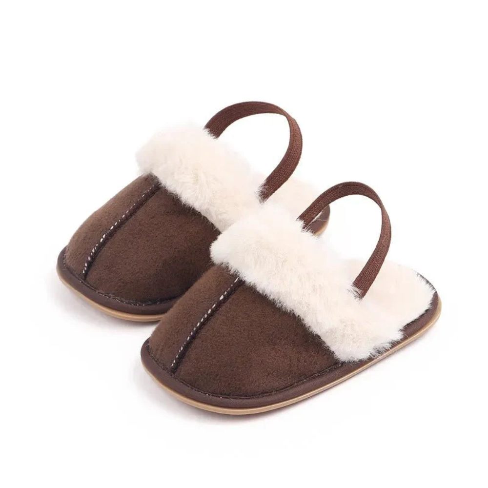 Baby Slippers Soft Sole Crib Shoes | Indoor Slip On