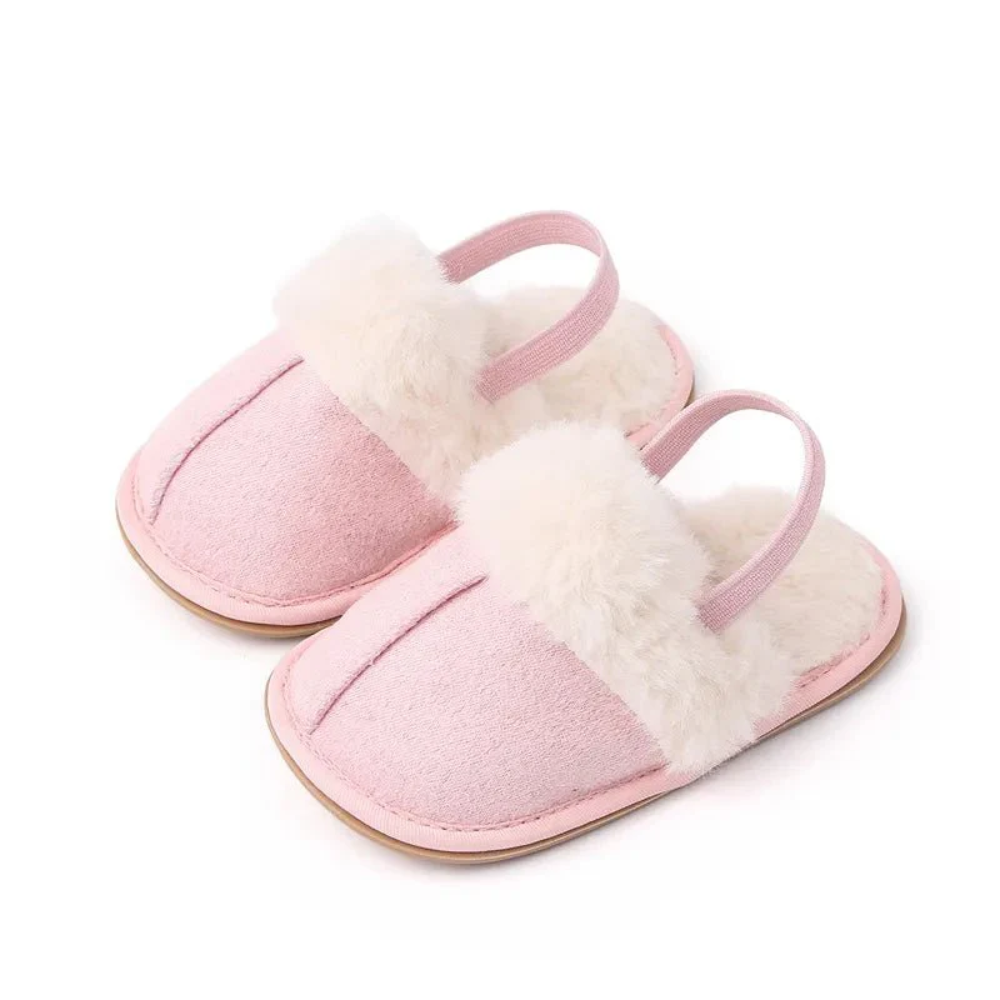 Baby Slippers Soft Sole Crib Shoes | Indoor Slip On