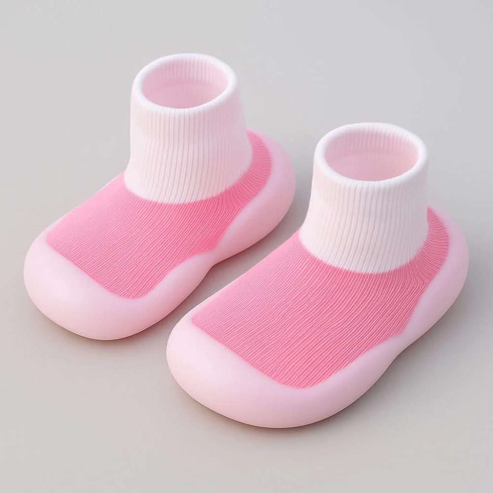Baby Sock Shoes – Flexible Non-Slip First Walking Shoes
