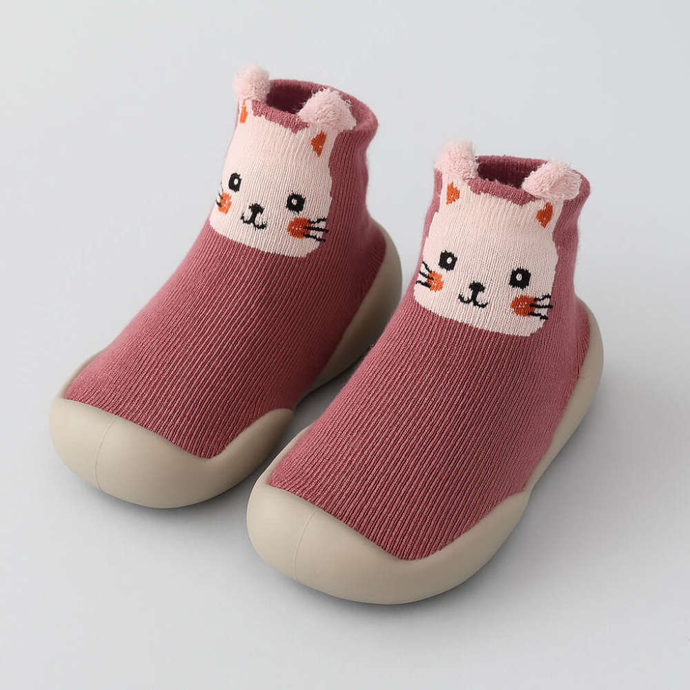 Baby Sock Shoes – Flexible Non-Slip First Walking Shoes
