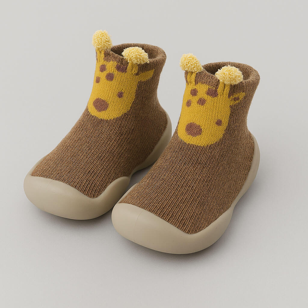 Baby Sock Shoes – Flexible Non-Slip First Walking Shoes