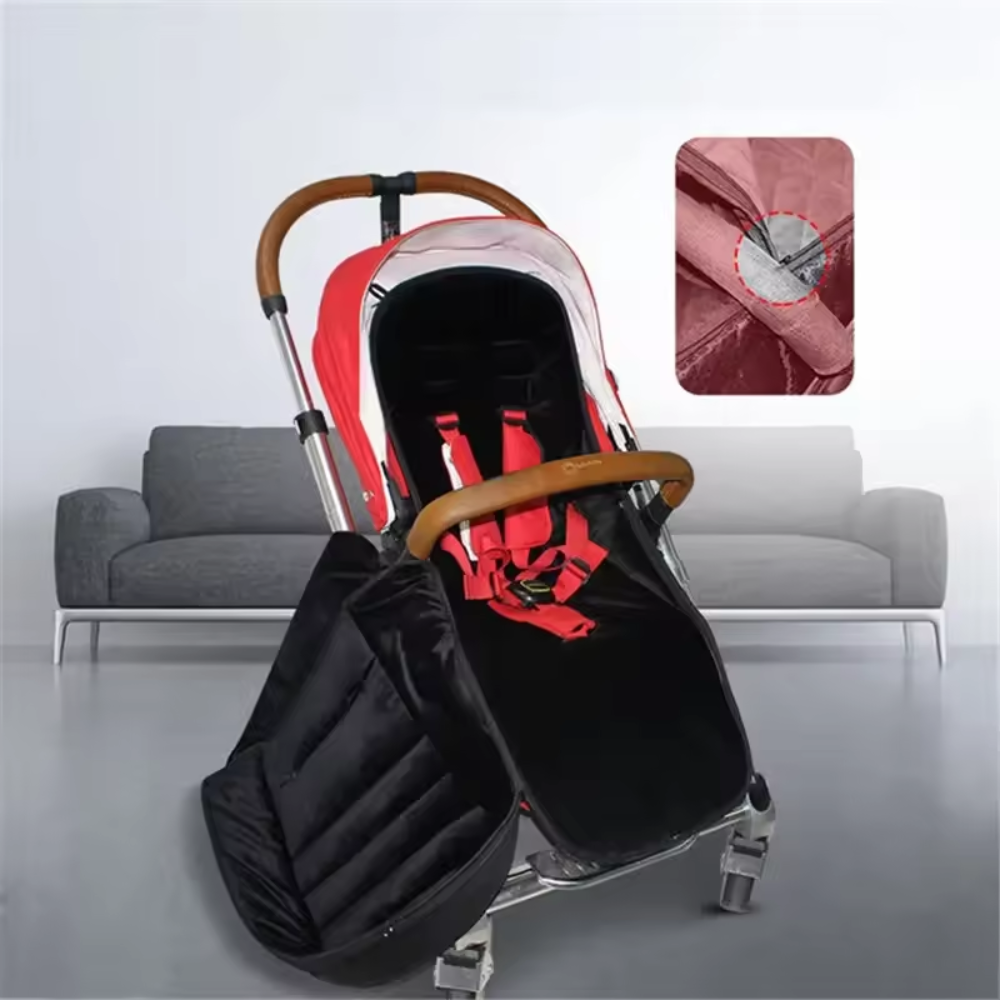 Baby Stroller Footmuff Sleeping Bag | Enclosed Design