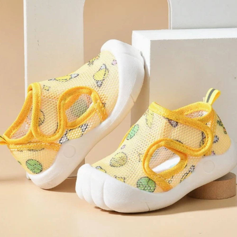 Baby Summer Sandals – Breathable Mesh Shoes with Soft Non-Slip Soles