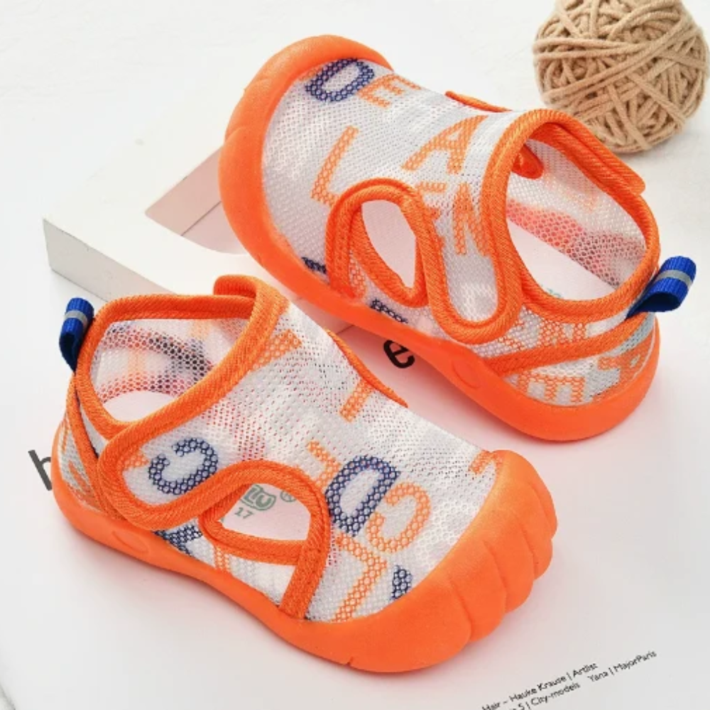 Baby Summer Sandals – Breathable Mesh Shoes with Soft Non-Slip Soles