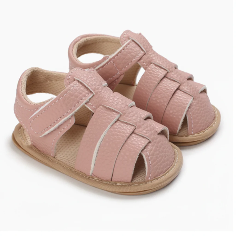 Baby Summer Sandals – Soft Sole Non-Slip Sandals with Adjustable Strap for Infants
