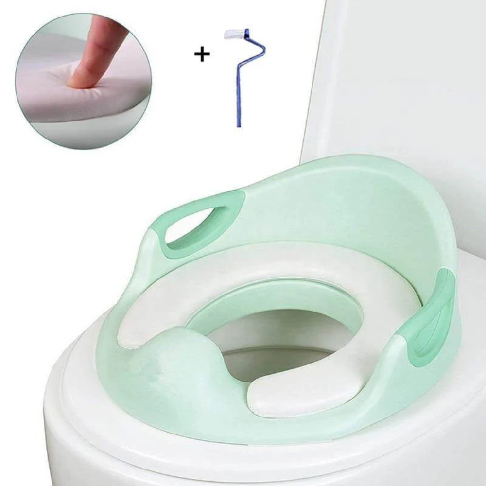 Baby Potty Training Seat – Portable Toilet Training Seat with Padded Cushion
