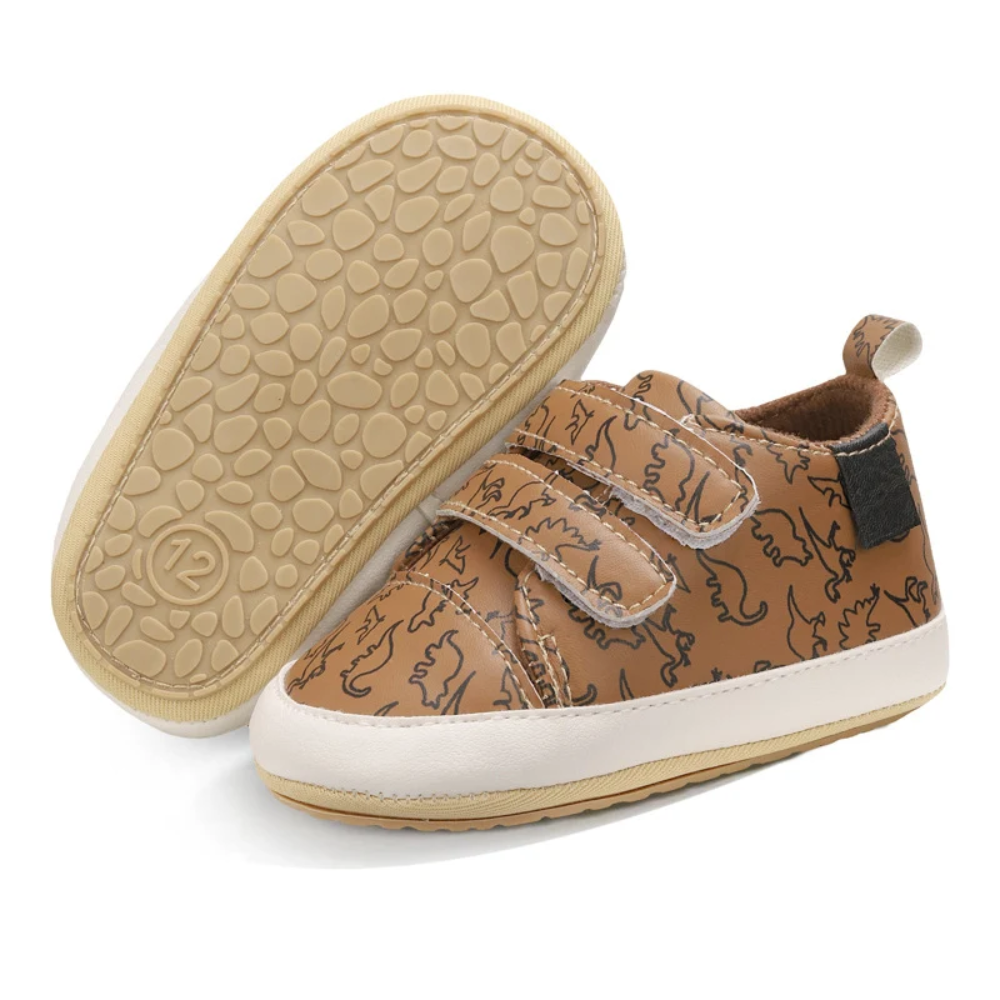 Baby Velcro Sneakers – Soft Sole First Walking Shoes