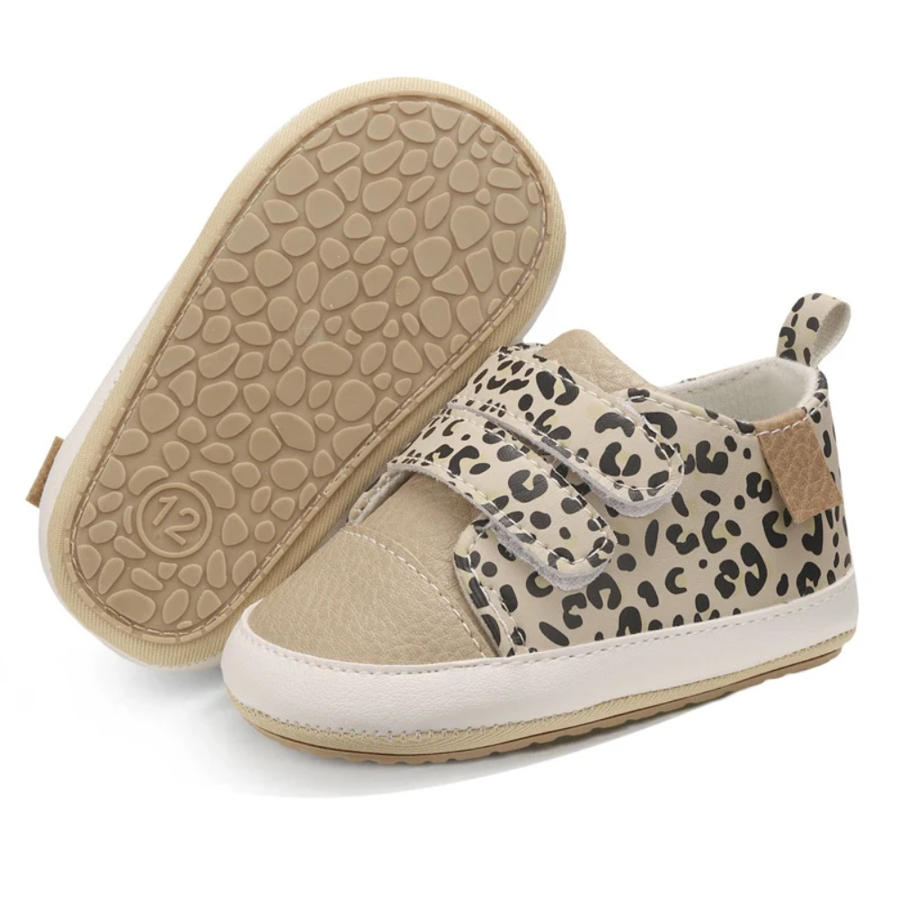 Baby Velcro Sneakers – Soft Sole First Walking Shoes