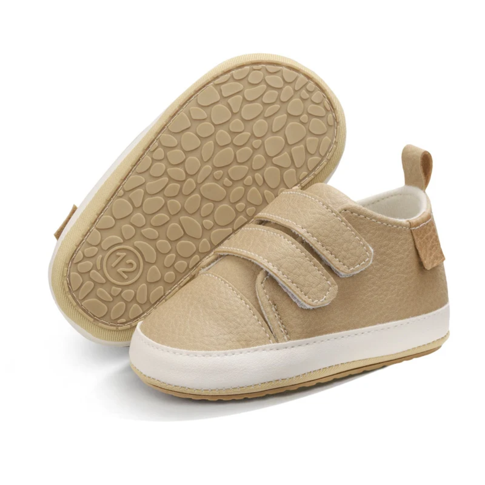 Baby Velcro Sneakers – Soft Sole First Walking Shoes