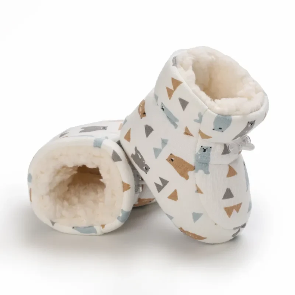 Baby Winter Booties – Warm Soft Sole Non-Slip Shoes for Infants