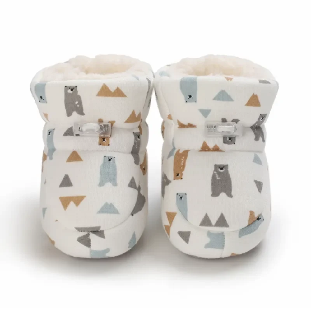 Baby Winter Booties – Warm Soft Sole Non-Slip Shoes for Infants