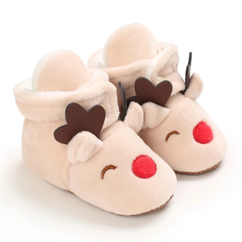 Baby Winter Booties – Warm Soft Sole Non-Slip Shoes for Infants