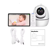 5 Inch Video Baby Monitor – Portable No WiFi Camera with Two Way Audio & Night Vision
