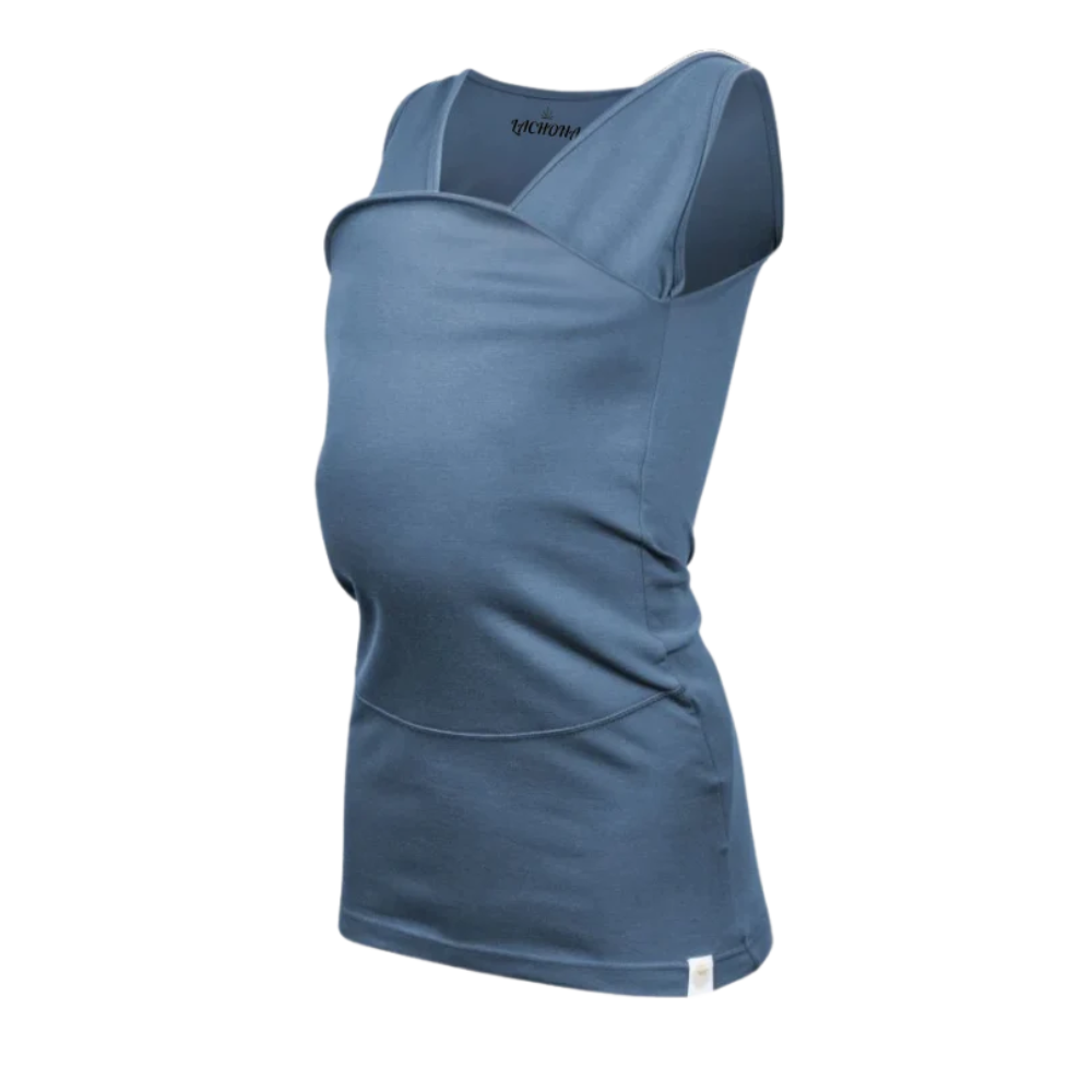 Babywearing T-Shirt – Cotton Blend Kangaroo Pocket Shirt