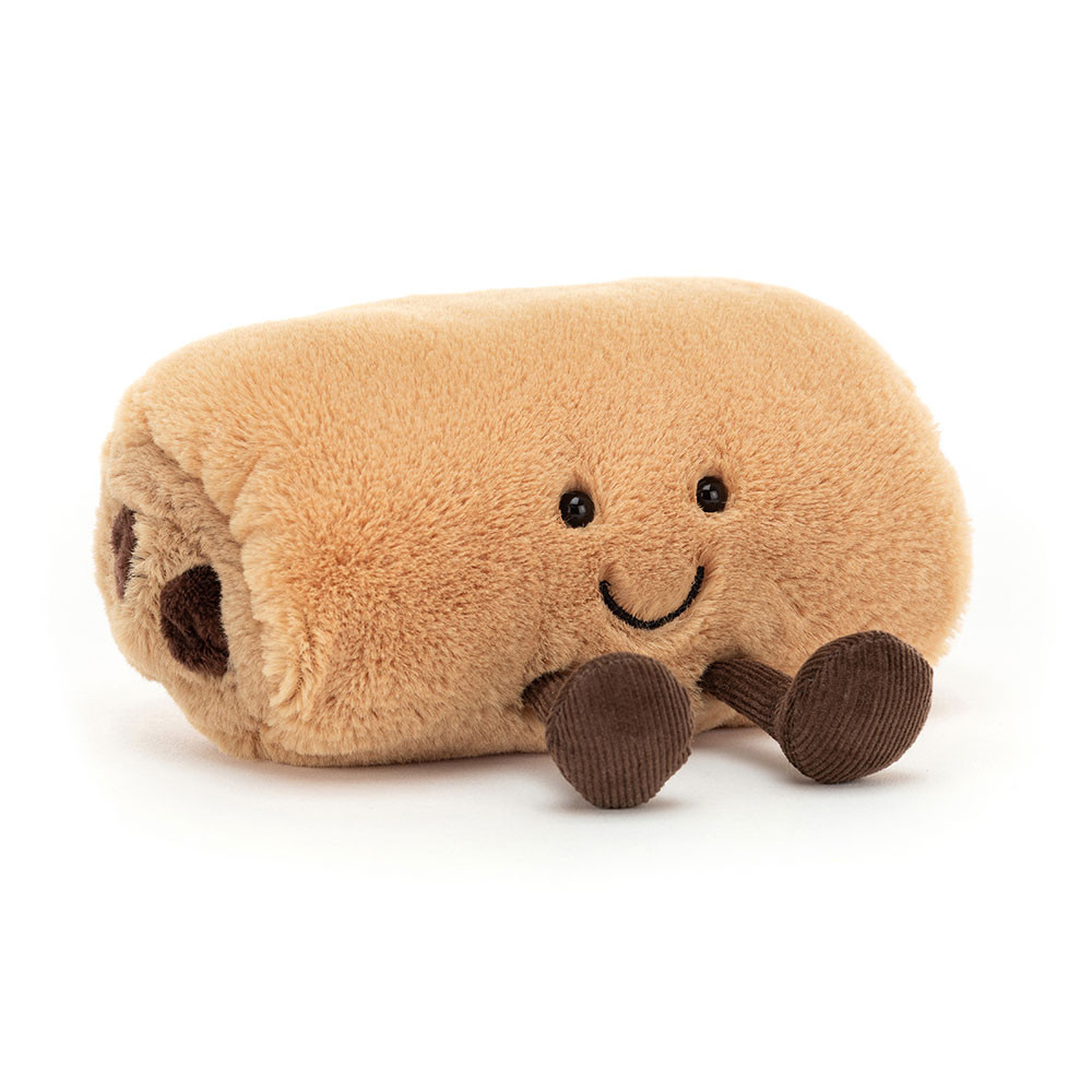 Beige Chocolate Pastry Plush Toy
