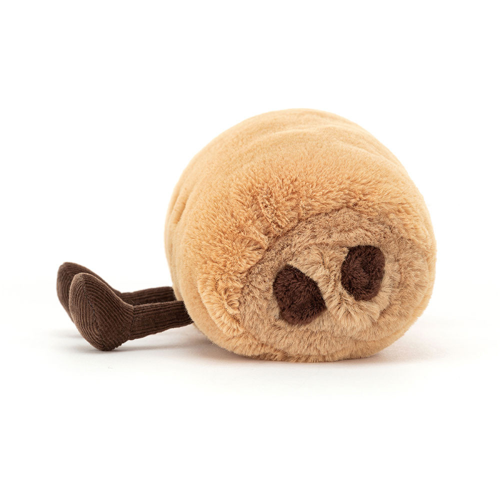 Beige Chocolate Pastry Plush Toy
