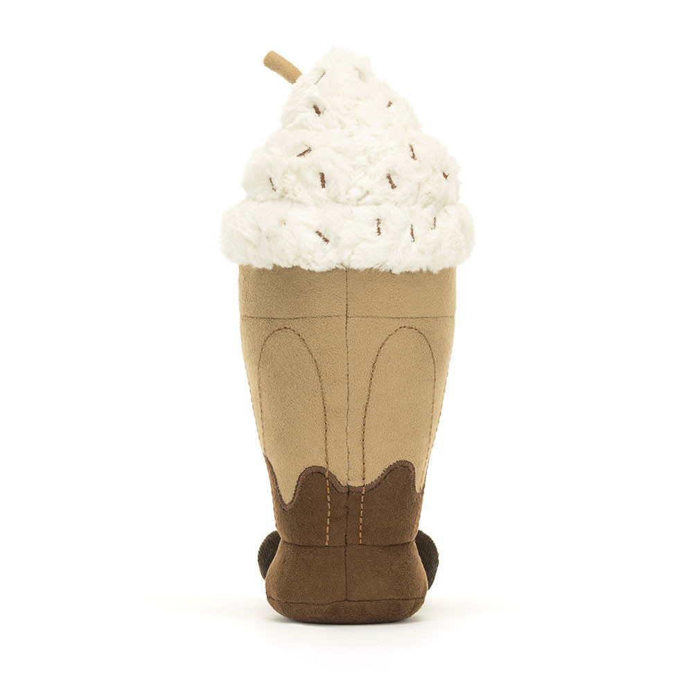 Beige Milkshake Plush Toy