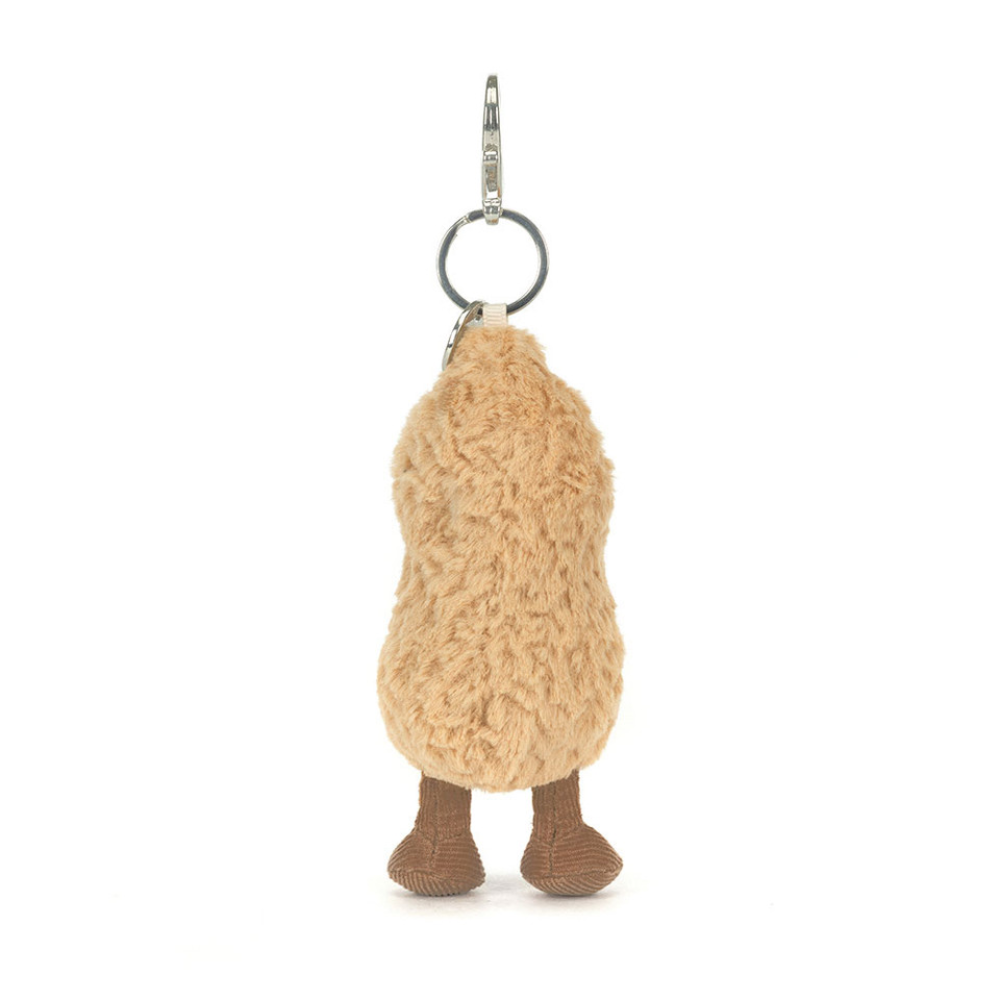 Beige Peanut Bag Charm