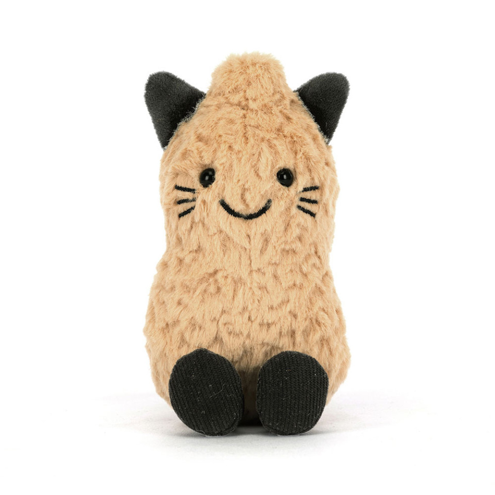 Beige Peanut Plush Toy