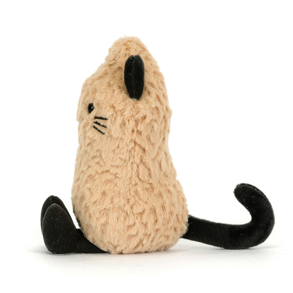 Beige Peanut Plush Toy