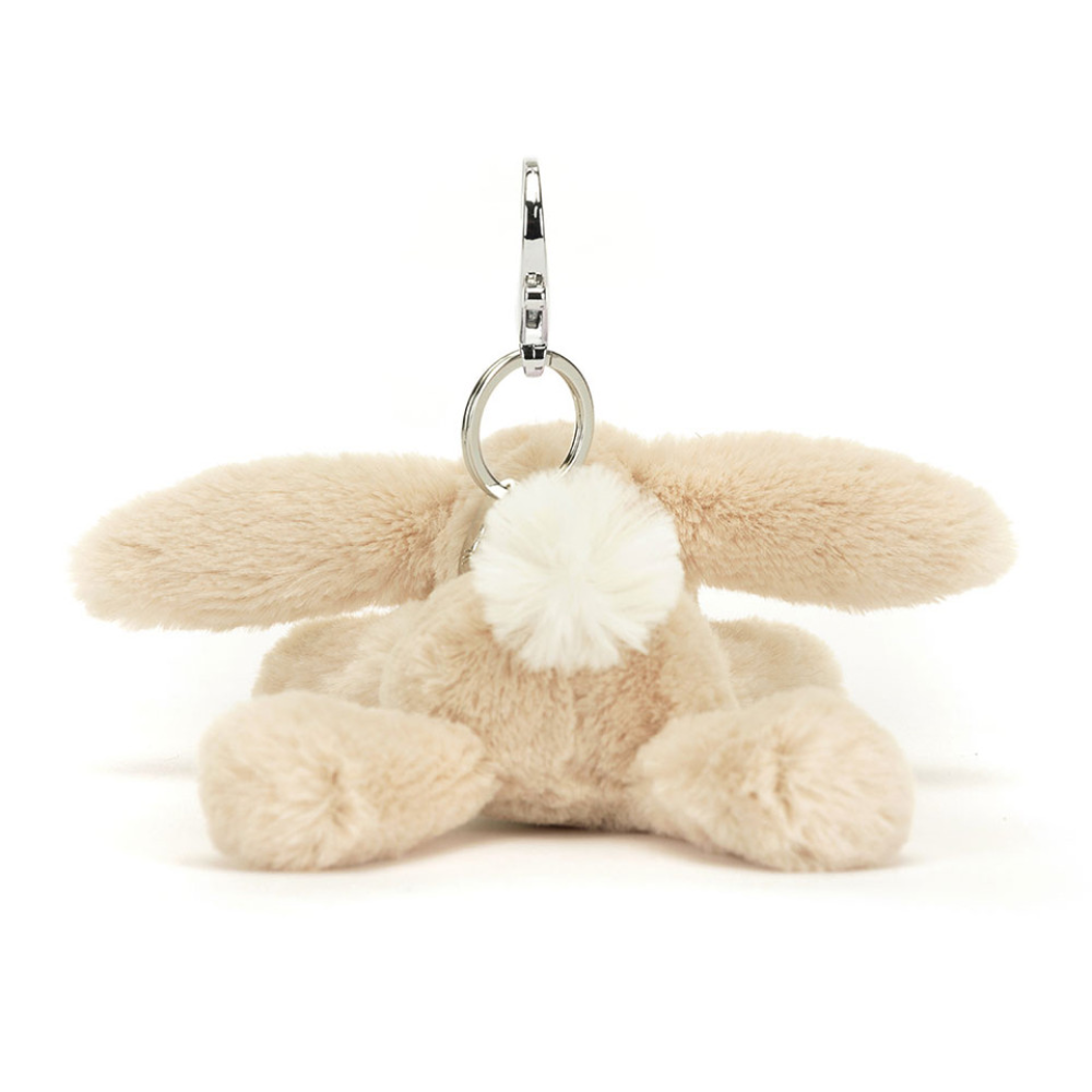 Beige Rabbit Bag Charm