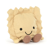 Beige Ravioli Plush Toy