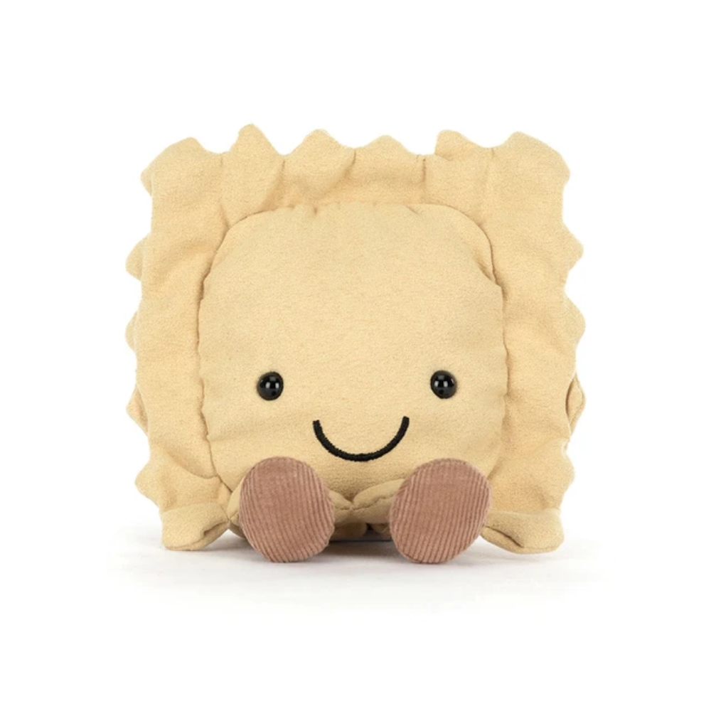 Beige Ravioli Plush Toy
