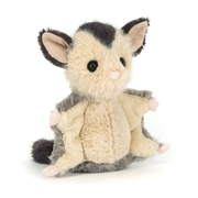 Beige Sugar Glider Plush Toy