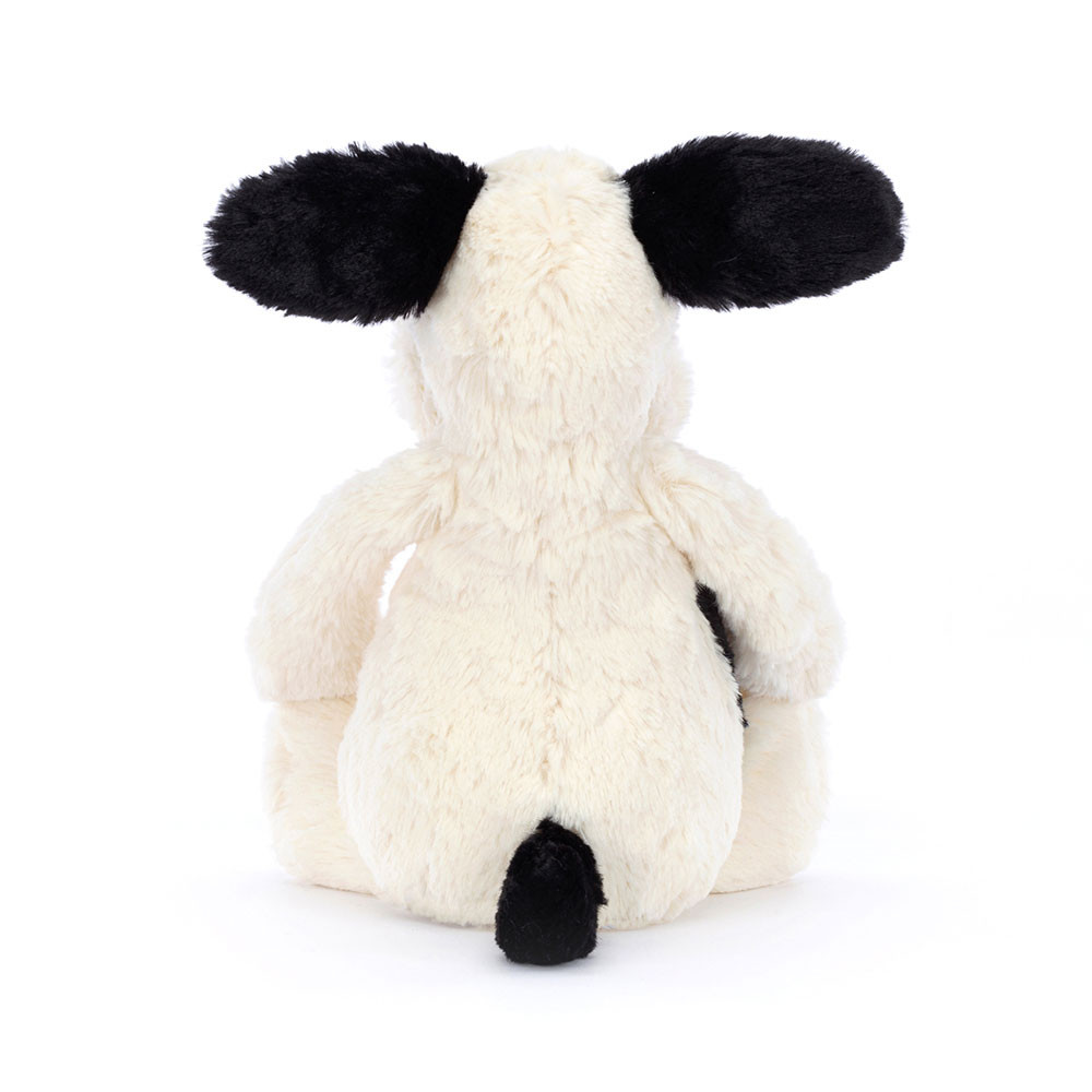 Black Cream Puppy Plush Toy
