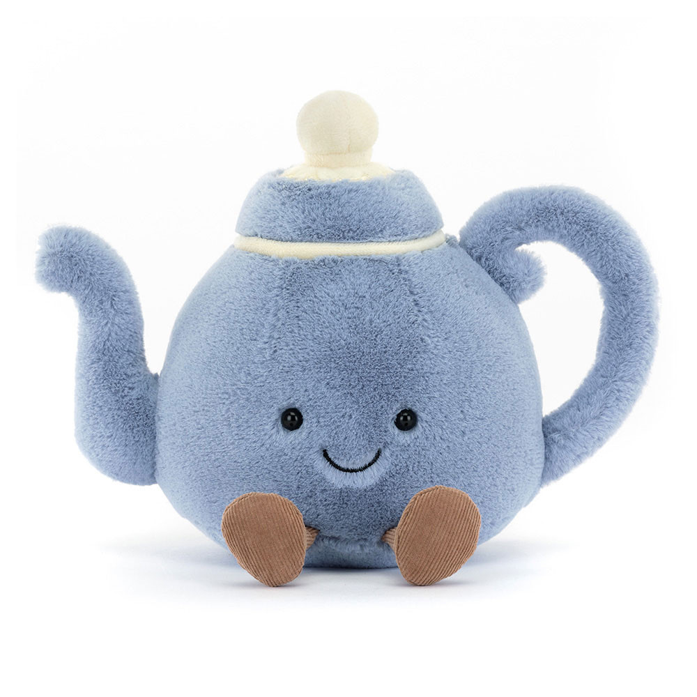 Blue Teapot Plush Toy