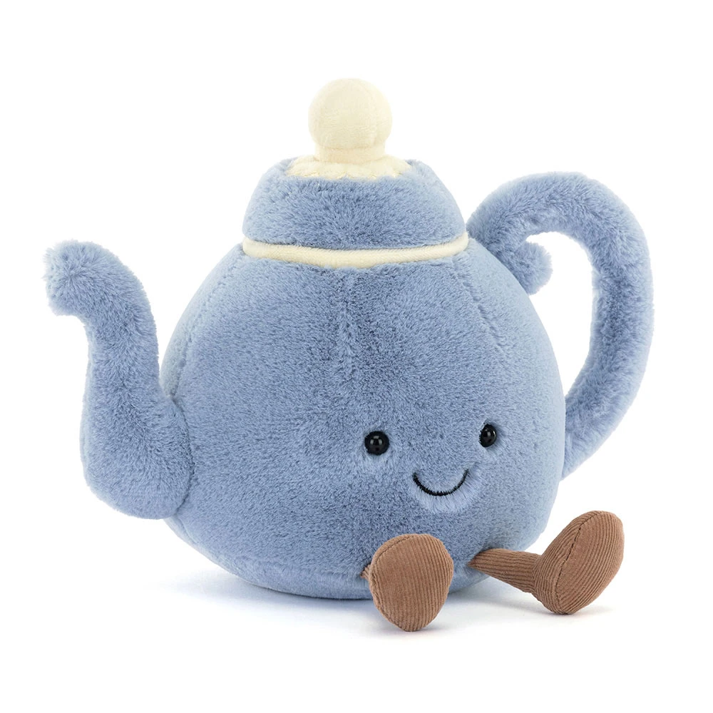 Blue Teapot Plush Toy