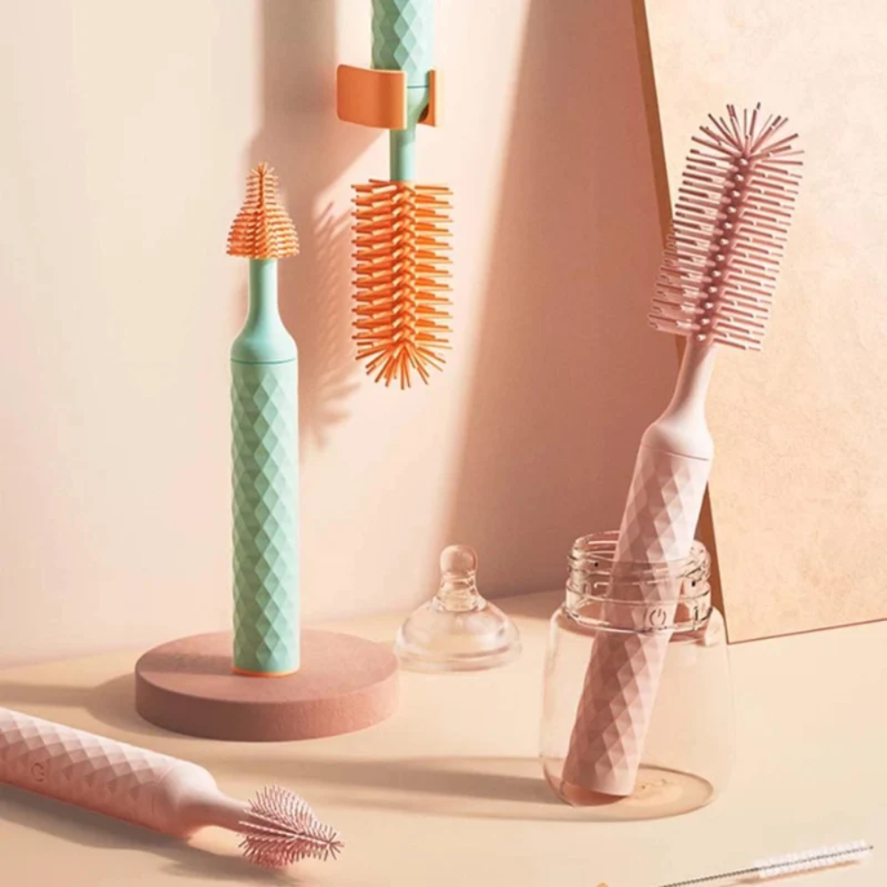 BottleJoy Electric Baby Bottle Cleaner – USB Rechargeable Cleaning Brush
