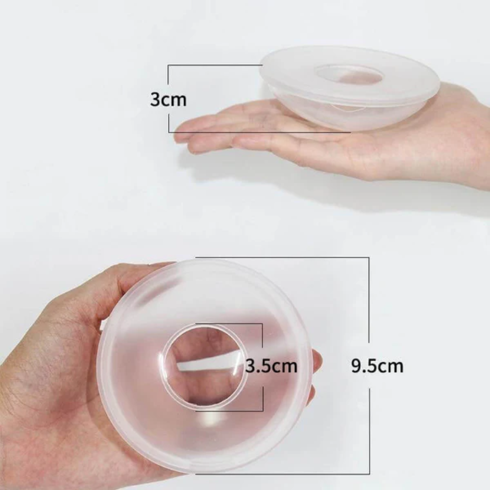 Portable Breast Milk Collector | Silicone Catcher Shell
