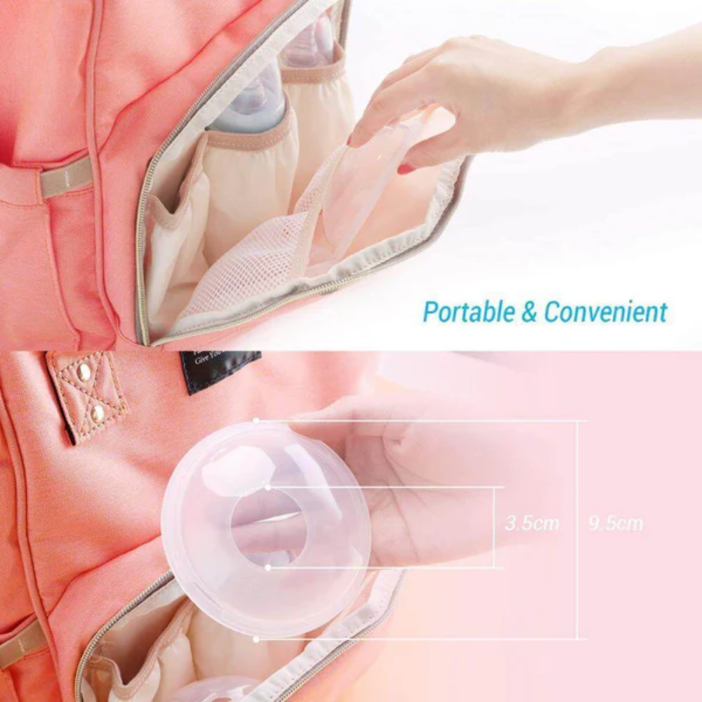 Portable Breast Milk Collector | Silicone Catcher Shell