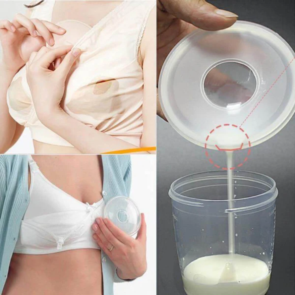 Portable Breast Milk Collector | Silicone Catcher Shell