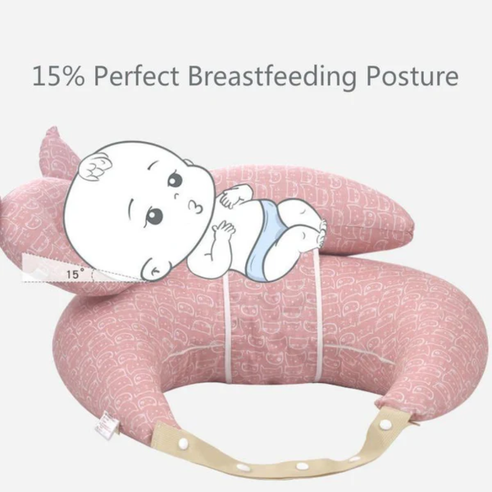 Nursing Pillow Breast feeding Support | Adjustable Strap Cushion