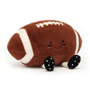 Brown American Football Plush Toy