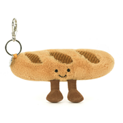 Brown Baguette Bag Charm