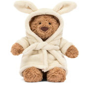 Brown Bear Bathrobe Plush Toy
