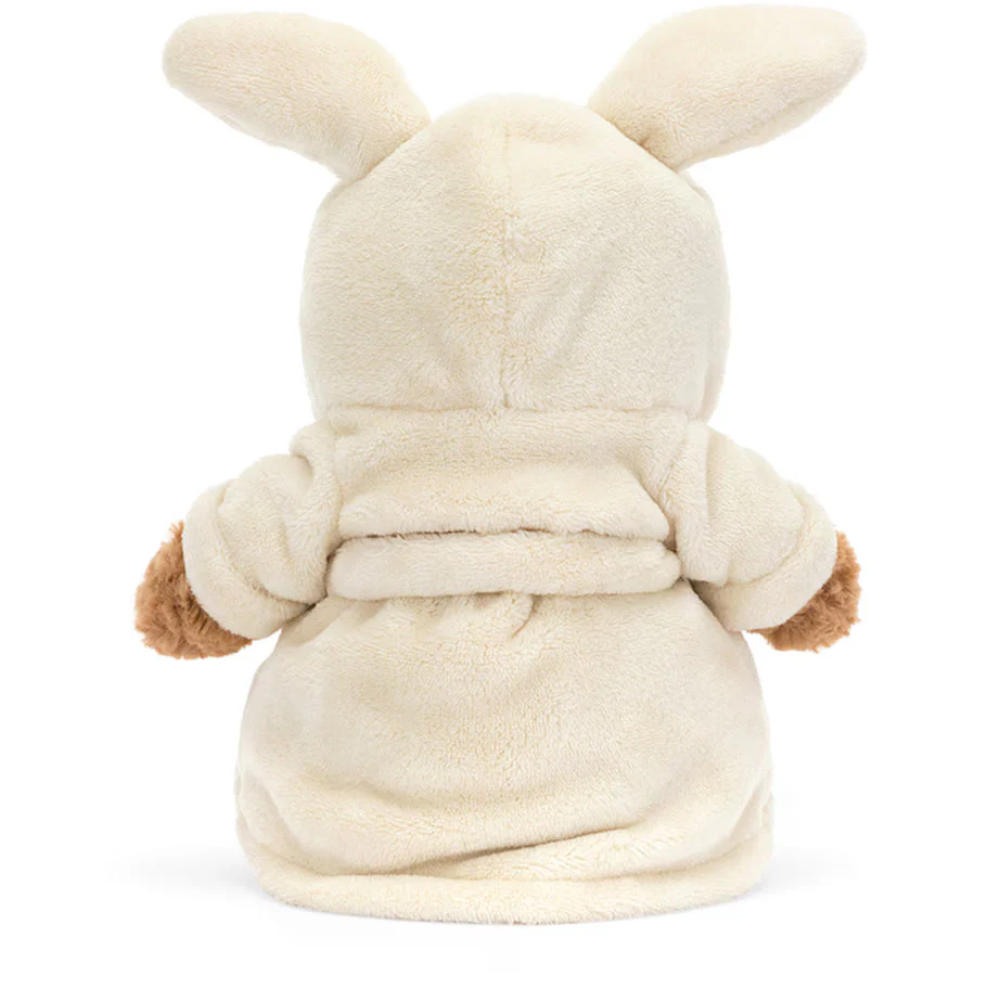 Brown Bear Bathrobe Plush Toy