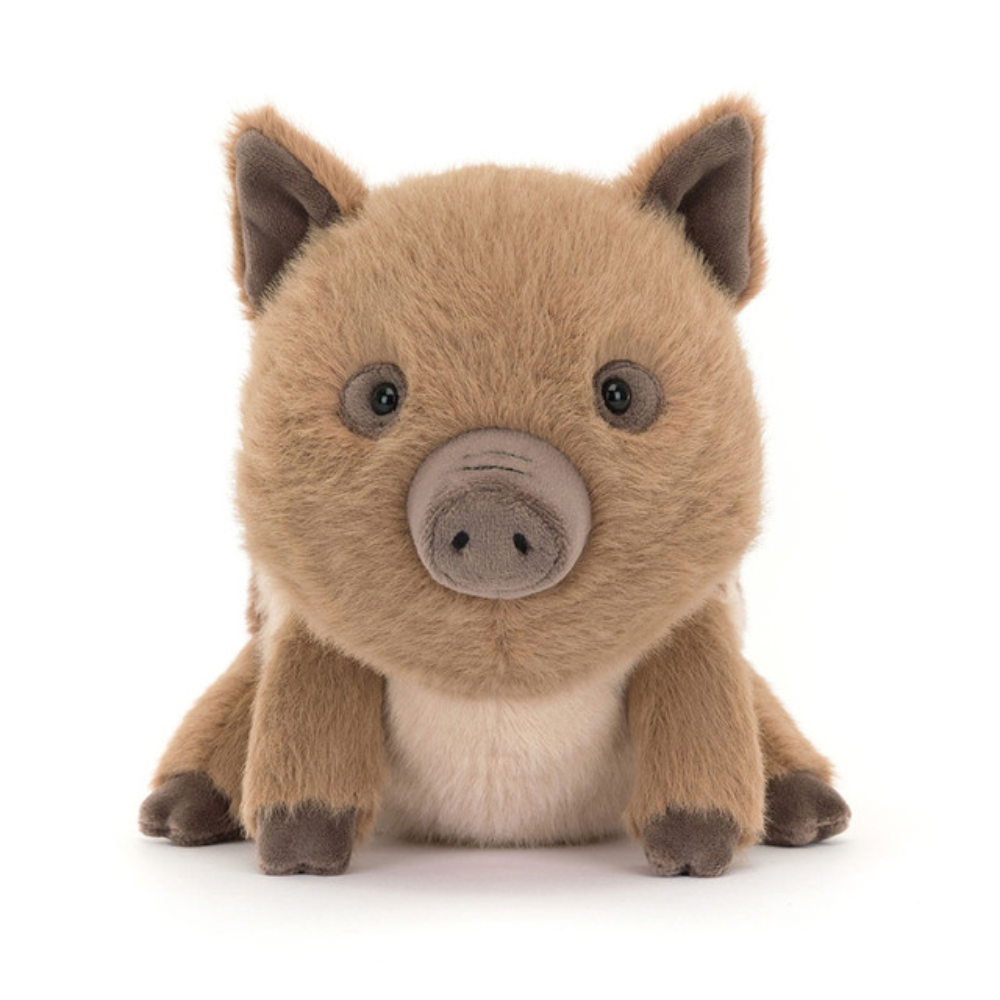 Brown Boar Plush Toy
