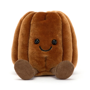 Brown Canele Plush Toy