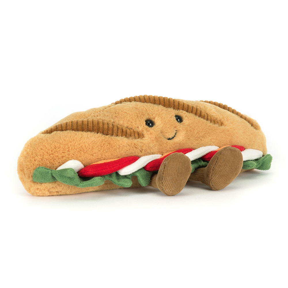 Brown Caprese Baguette Plush Toy