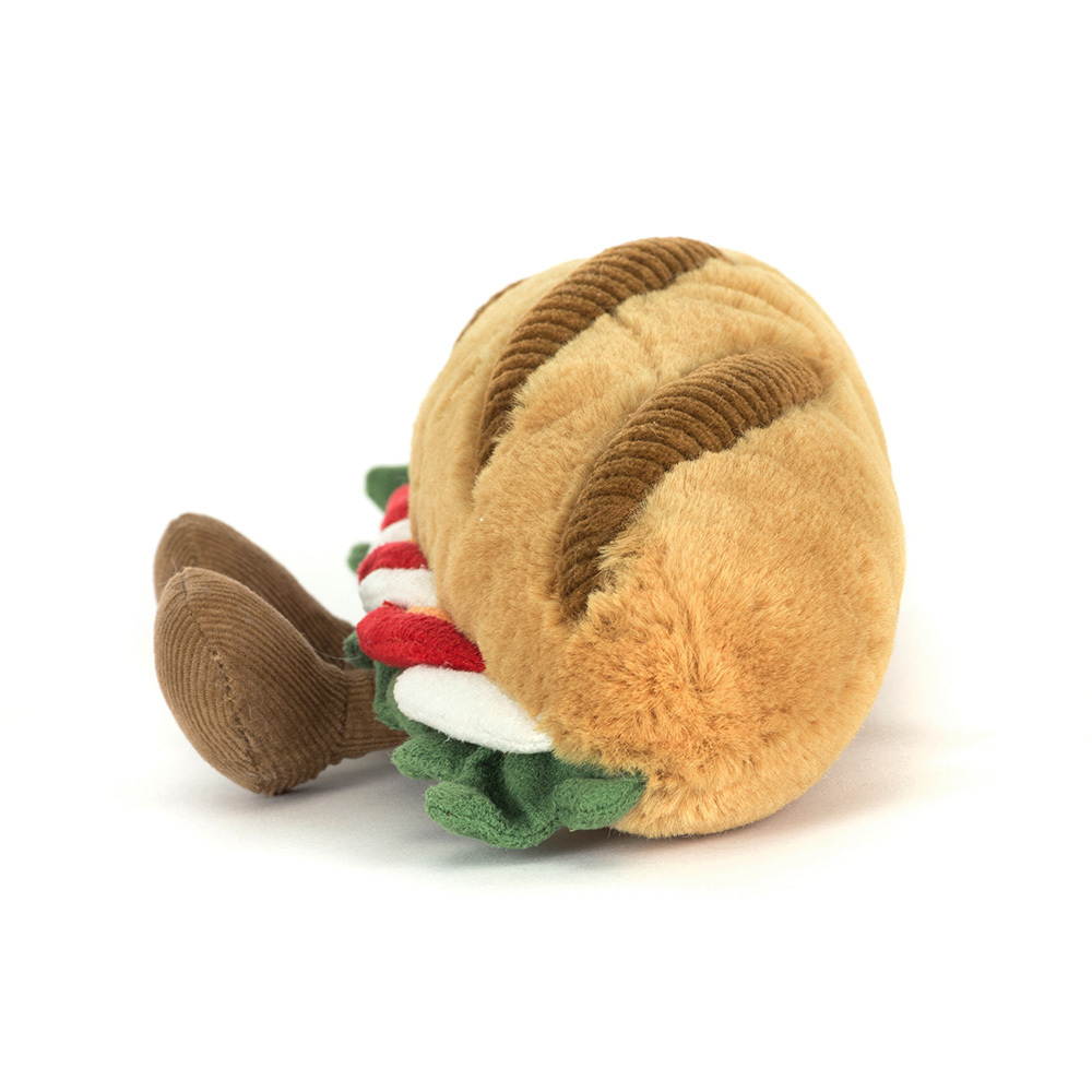 Brown Caprese Baguette Plush Toy