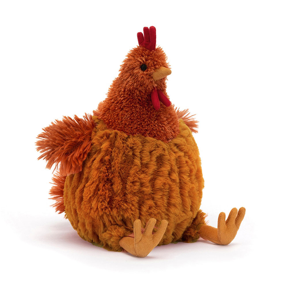 Brown Chicken Plush Toy