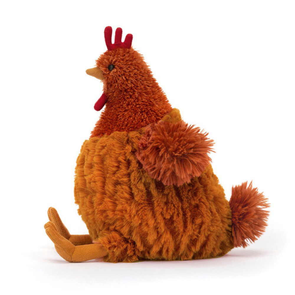 Brown Chicken Plush Toy